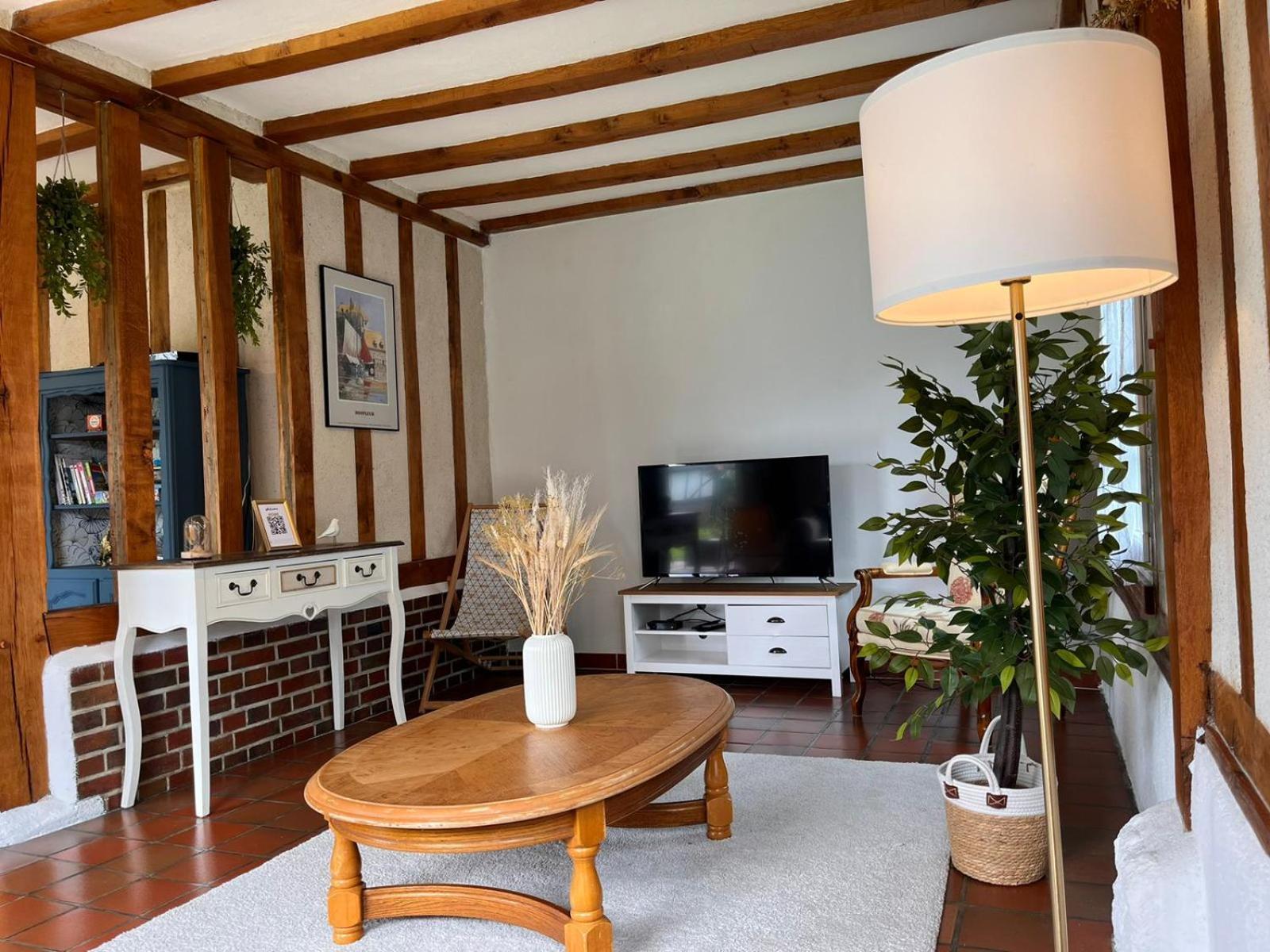 Maison 110 M² Cosy Au Calme Avec Jardin De 1000 M² Pont-Audemer Exteriér fotografie